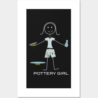 Funny Womens Pottery design Posters and Art